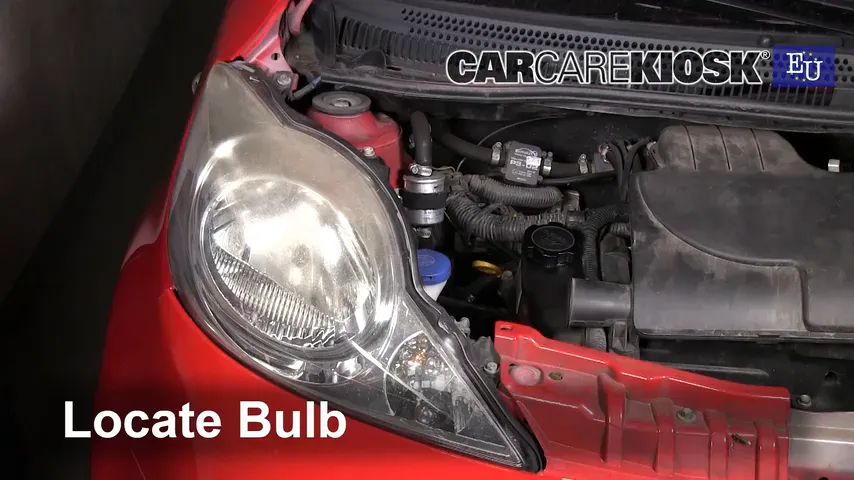 2008 Peugeot 107 Trendy 1.0L 3 Cyl. Luces Luz de estacionamiento (reemplazar foco)